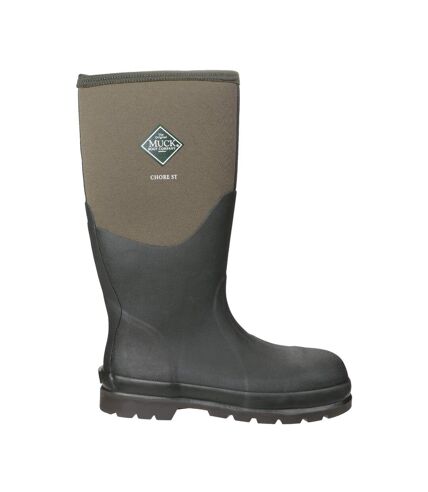 Unisex chore classic hi steel safety wellington boots moss Muck Boots