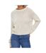 Pull Ecru Femme Vero Moda Malva - L