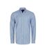 Chemise Motif/style À Carreaux Crete Homme Bleu Di Selentino-1