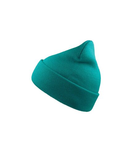 Bonnet avec revers wind mixte turquoise Atlantis