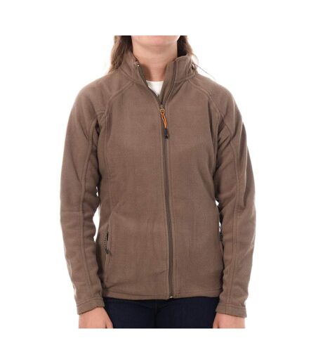 Sweat polaire marron femme best mountain victoria - 3xl