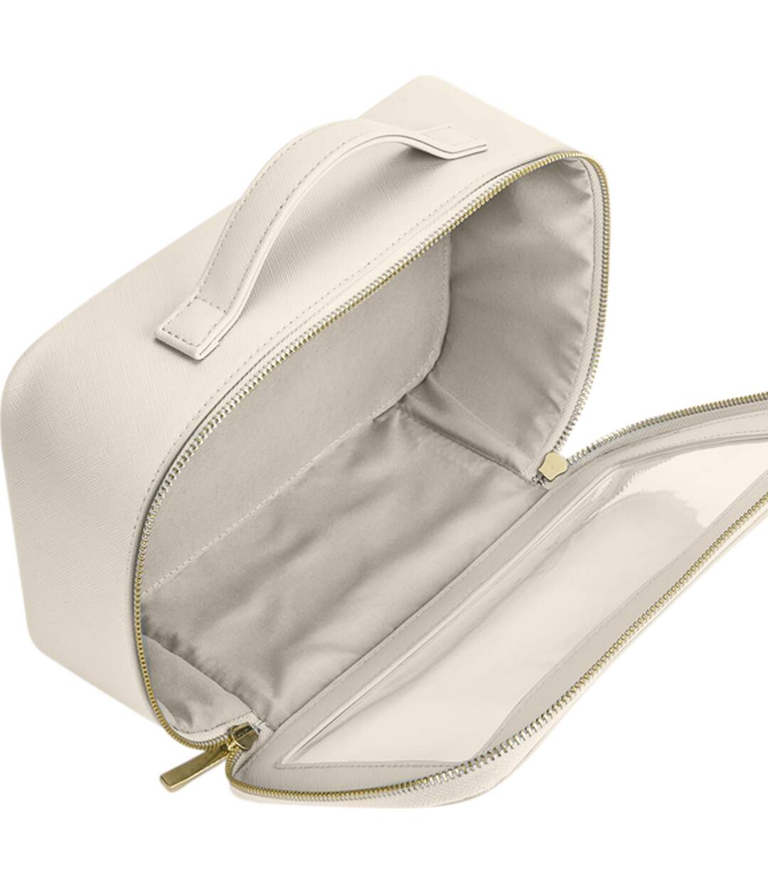 Boutique clear toiletry bag one size oyster Bagbase-2