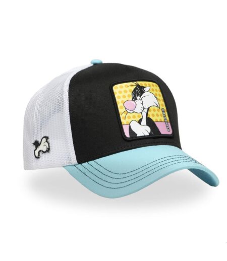 Casquette trucker avec filet effet bamboo/mesh Looney Tunes Sylvester Capslab
