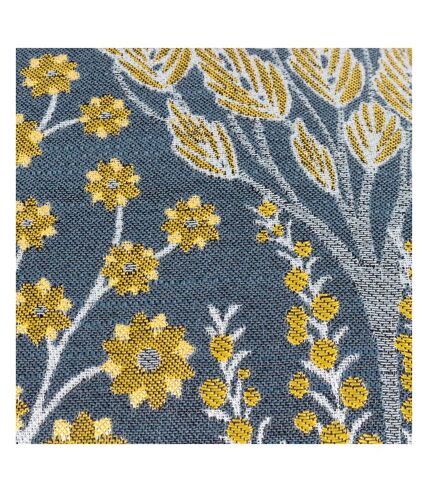 Housse de coussin ophelia 50 cm x 50 cm bleu / safran Wylder Wylder