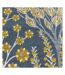 Housse de coussin ophelia 50 cm x 50 cm bleu / safran Wylder Wylder