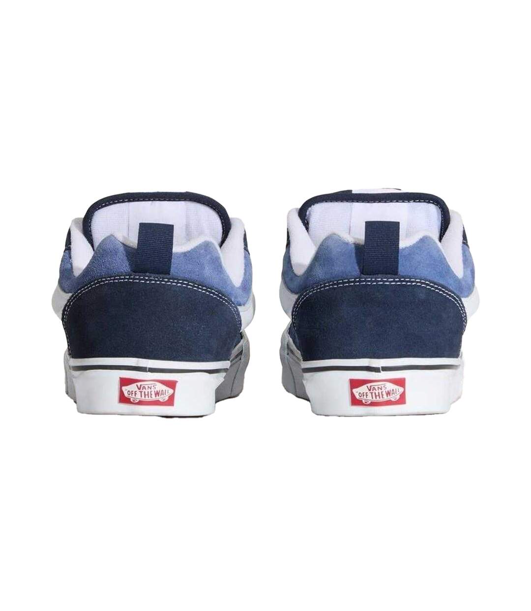 Chaussures À Roulettes Motif/style Rembourré Knu Skool Homme Bleu Marine Vrai Blanc Vans-2