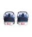Chaussures À Roulettes Motif/style Rembourré Knu Skool Homme Bleu Marine Vrai Blanc Vans-2