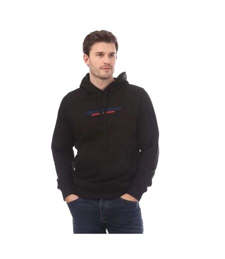 Sweat à capuche s-ginn homme noir Diesel