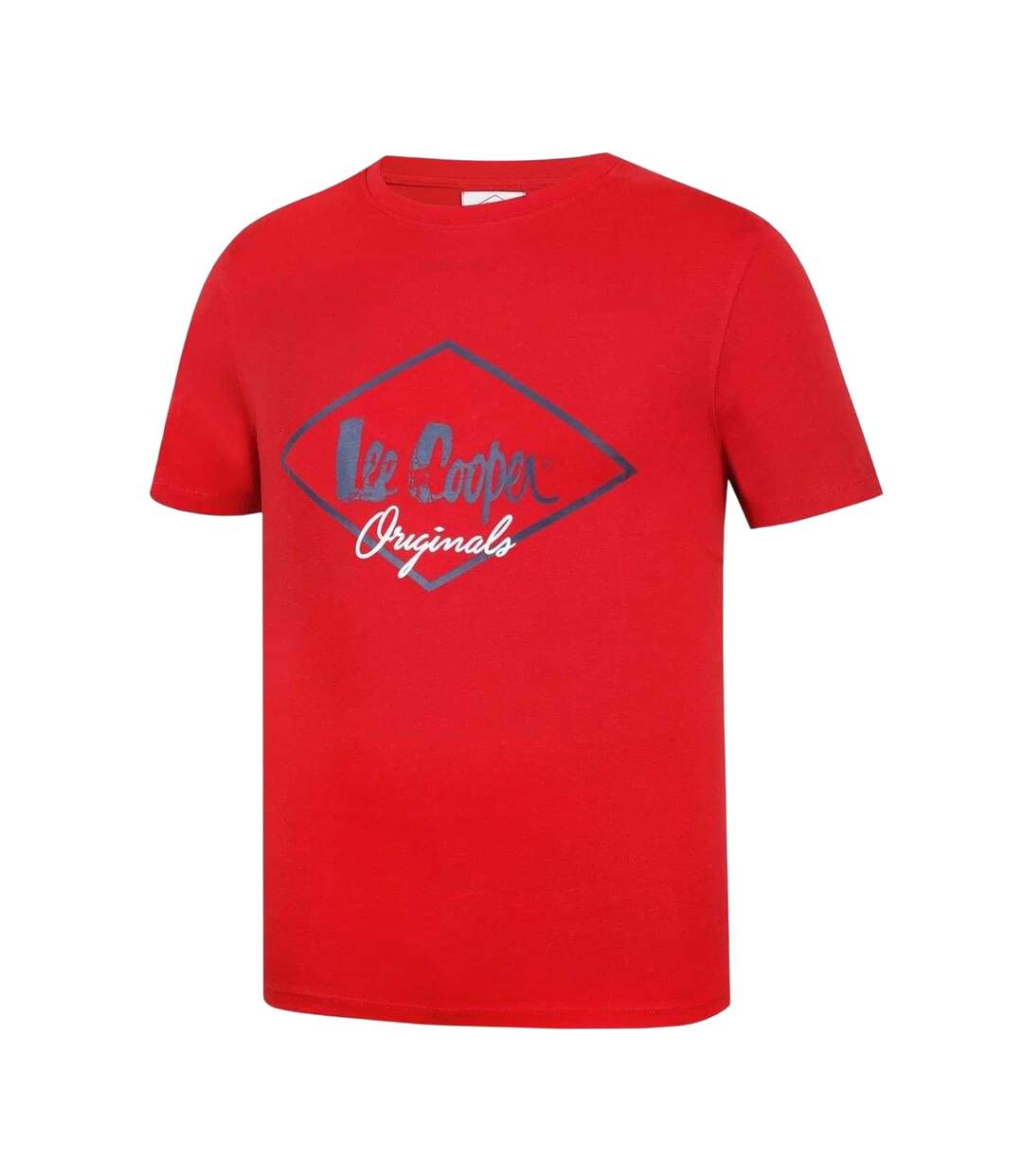 T-shirt Motif/style Logo Originals Homme Blanc Lee Cooper-2