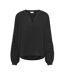 Blouse noire femme jdy train-1