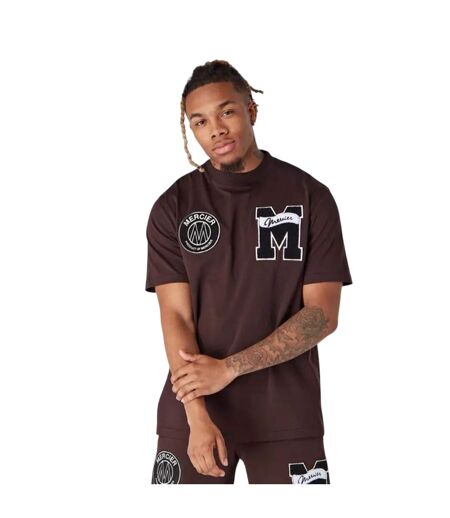 T-shirt homme marron Mercier