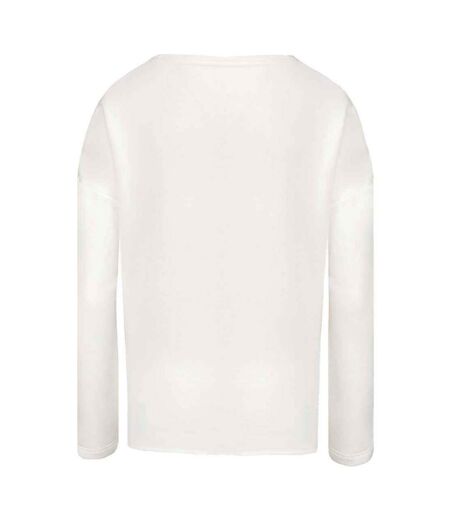 Sweat femme blanc cassé Kariban