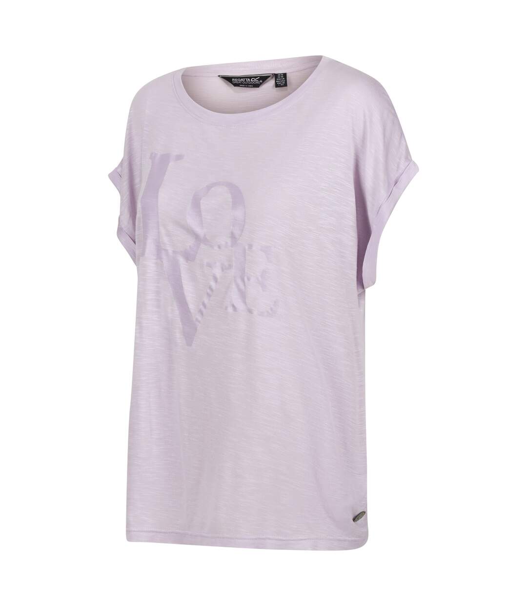 T-shirt roselynn femme lilas pastel Regatta