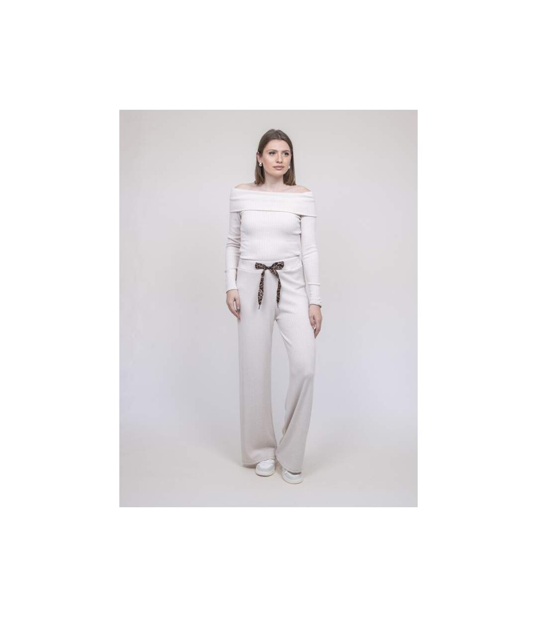 Ensemble pantalon côtelé ECHALA - Dona X Lisa-4