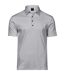 Tee Jays Mens Pima Cotton Interlock Polo Shirt (White)