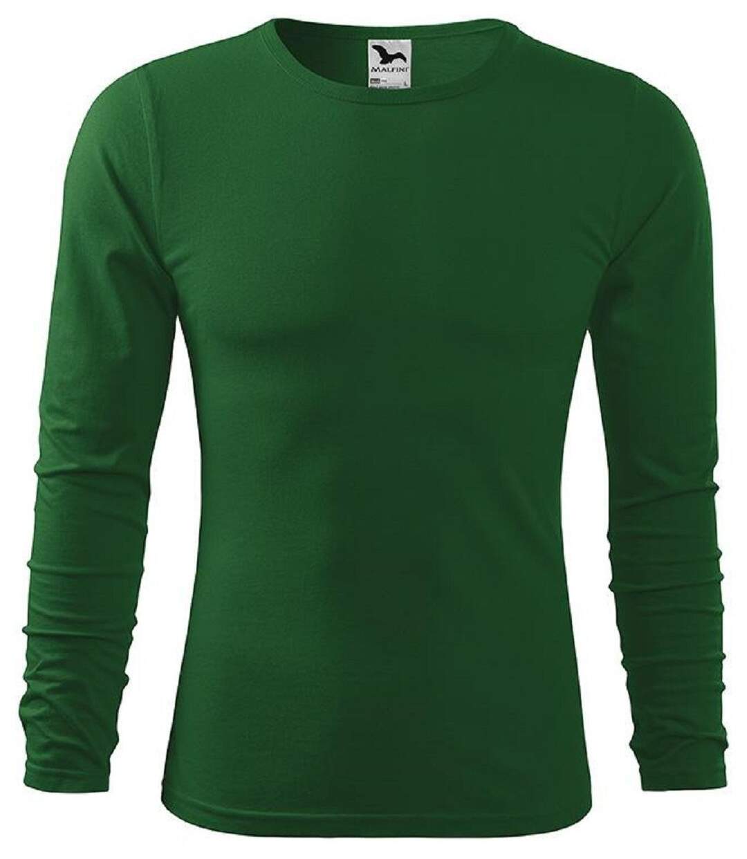 T-shirt manches longues - Homme - MF119 - vert bouteille