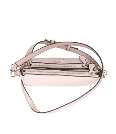 Sac à Bandoulière Rose Femme Guess Noelle Saffiano - Taille unique