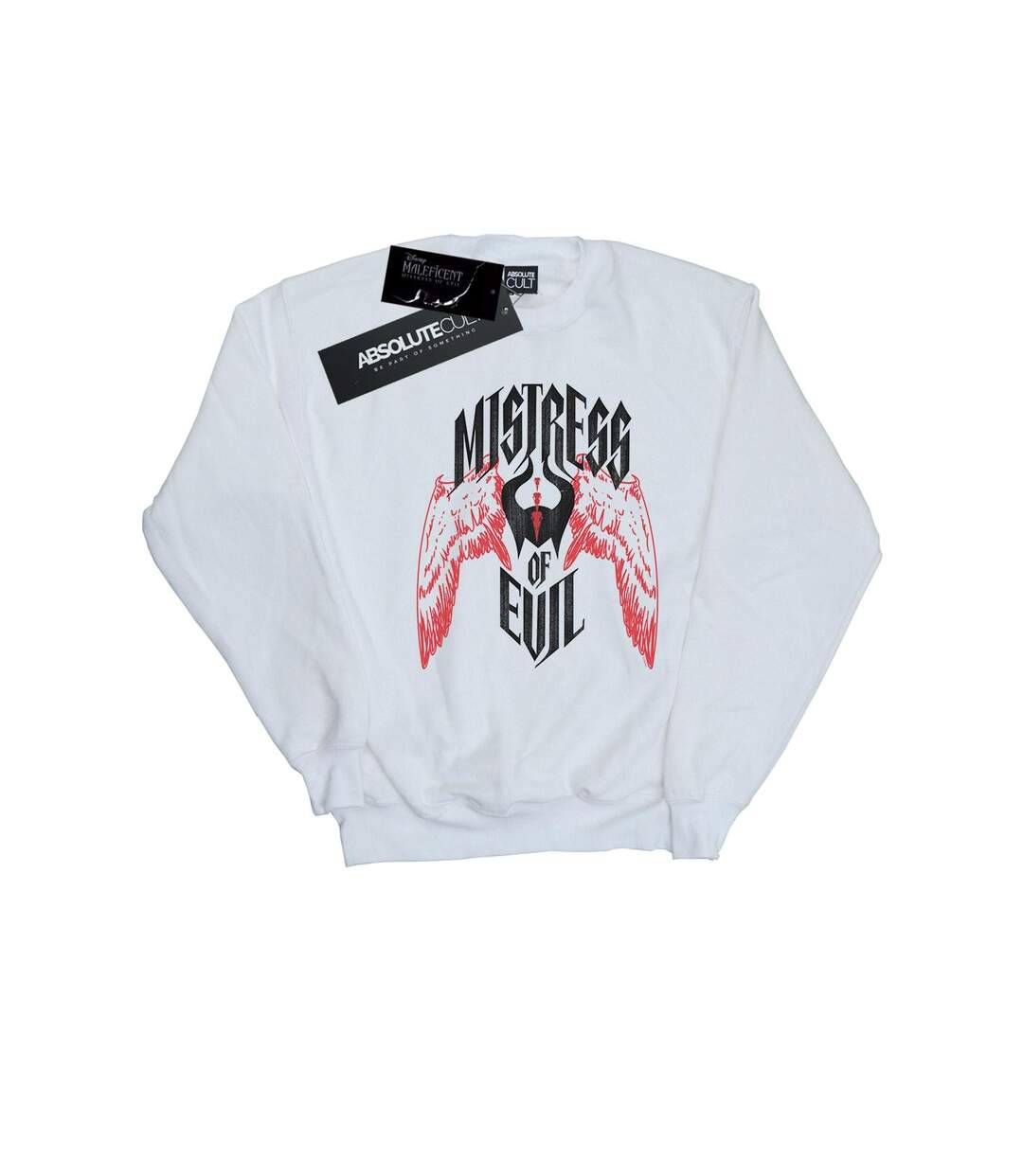 Disney Sweatshirt Femmes/Dames Maleficent Mistress Of Evil Wings (Blanc) - UTBI26490-1