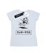 Disney T-shirt en coton Femme/Femme Mickey Mouse Skating (Blanc) - UTBI51625-1