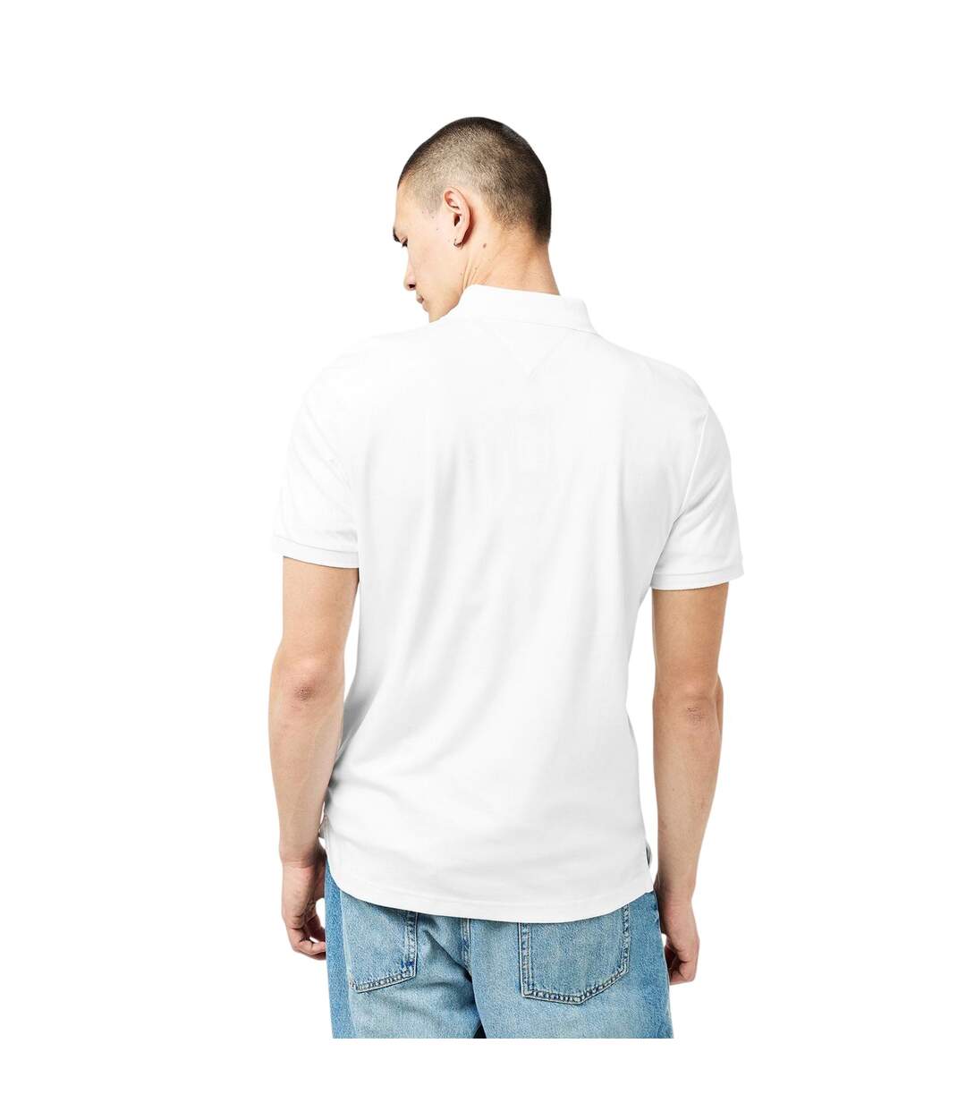 Polo Homme Blanc Tommy Hilfiger-3