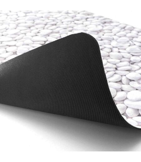 Tapis de Bain Imprimé Leandra 50x120cm Gris