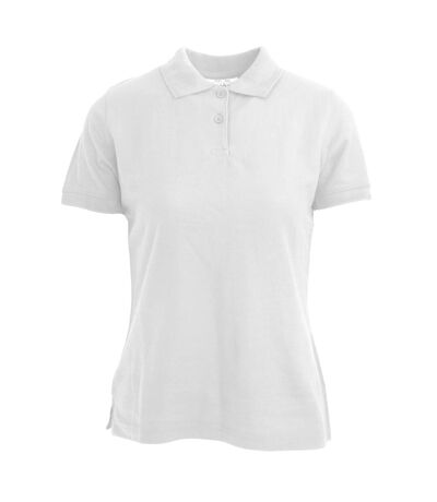 Polo diva femme blanc Absolute Apparel