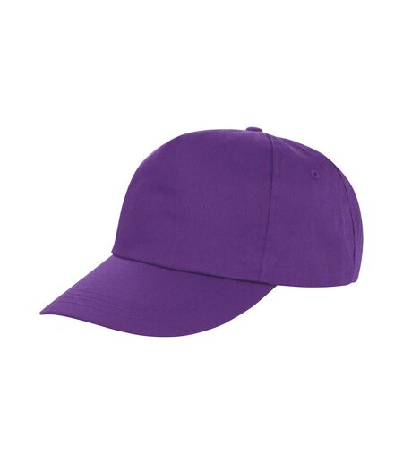Result Headwear Unisex Adult Houston Cap (Purple) - UTPC5739