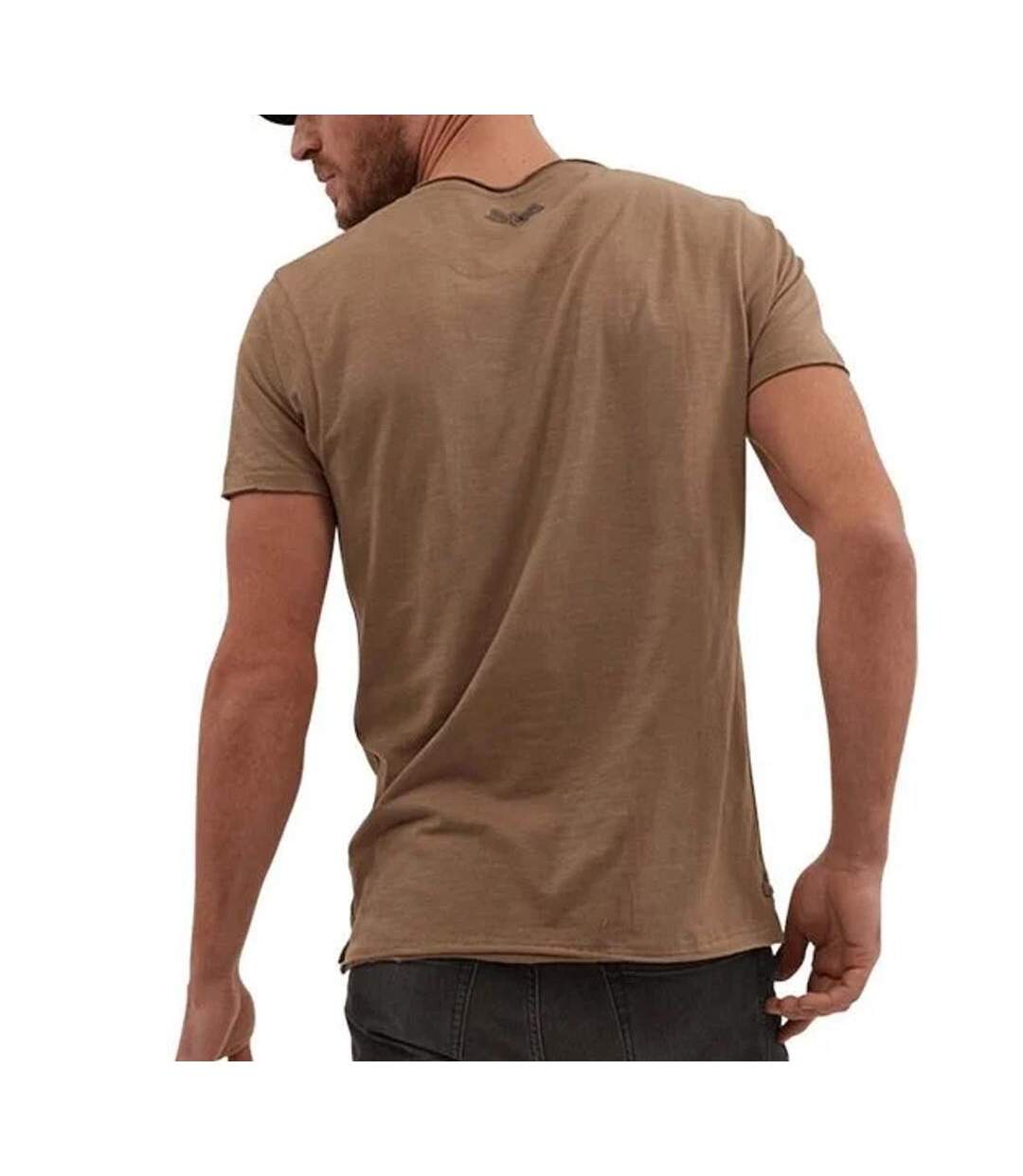 T-shirt Beige Homme Von Dutch GPRIX - M