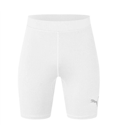 Mens Liga Short Tights White Puma