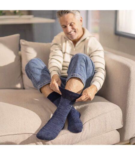 Gentle Grip- Lot De 3 Chaussettes Thermiques Homme Hiver Doublure Chaude