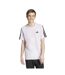 T-shirt Motif/style 3 Rayures Homme Lavande Adidas-4