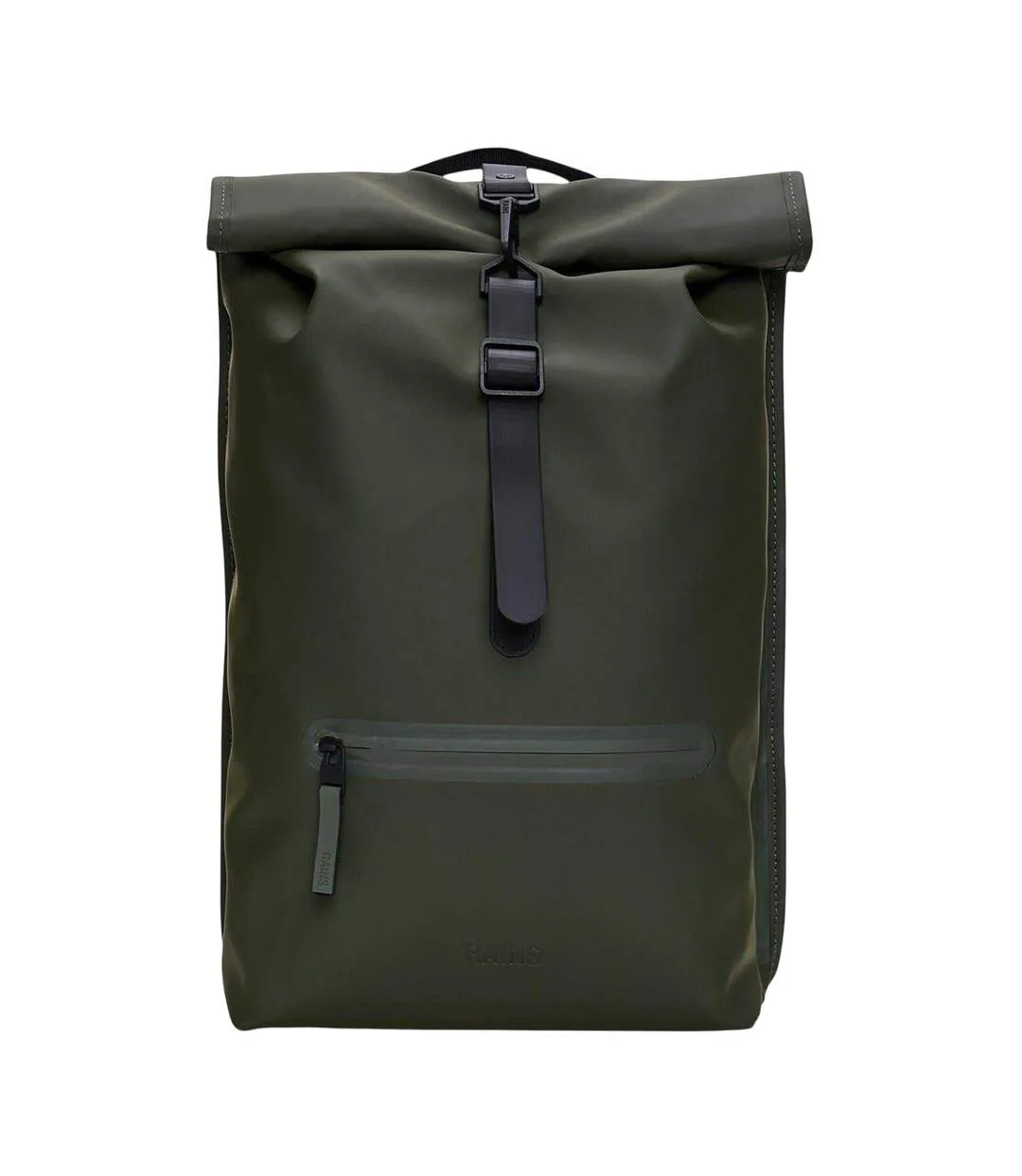 Plain Waterproof Cycling Rucksack One Size Green Rains-1