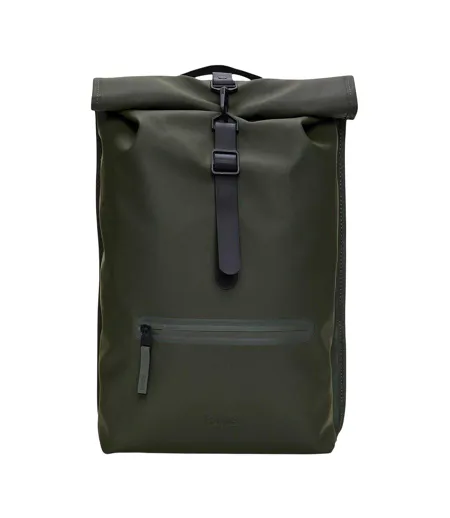 Plain Waterproof Cycling Rucksack One Size Green Rains