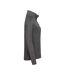 Womens/ladies Adapt Full Zip Fleece Jacket Anthracite Melange Cutter & Buck-3