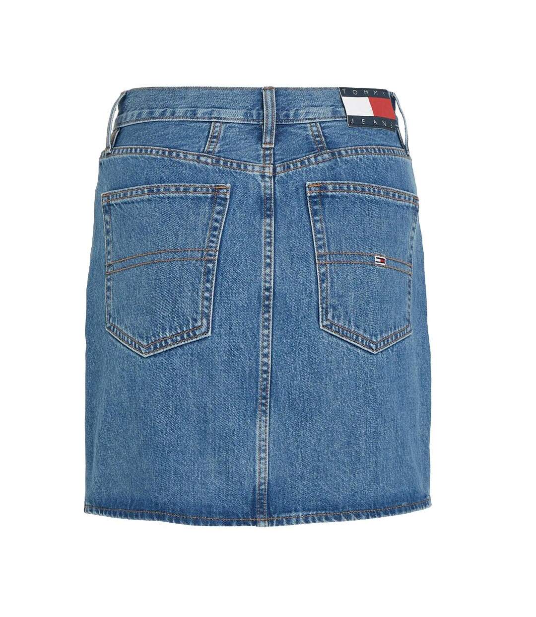 Jupe Mom Bleu Femme Tommy Hilfiger Skirt - 27-2