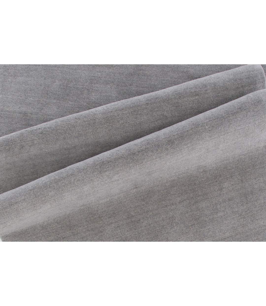 Tapis Déco en Laine Ulla 252x350cm Gris Clair-4