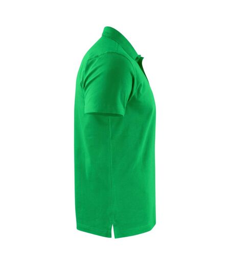 Mens Surf Light Rsx Melange Polo Shirt Fresh Green Printer