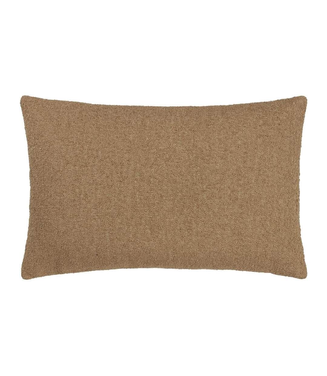 Selene bouclé cushion cover 40cm x 60cm toffee Hoem