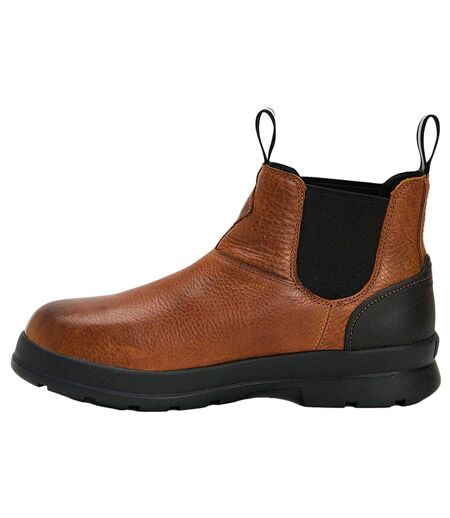 Muck Boots - Bottines Chelsea CHORE FARM - Homme (Marron) - UTFS8994