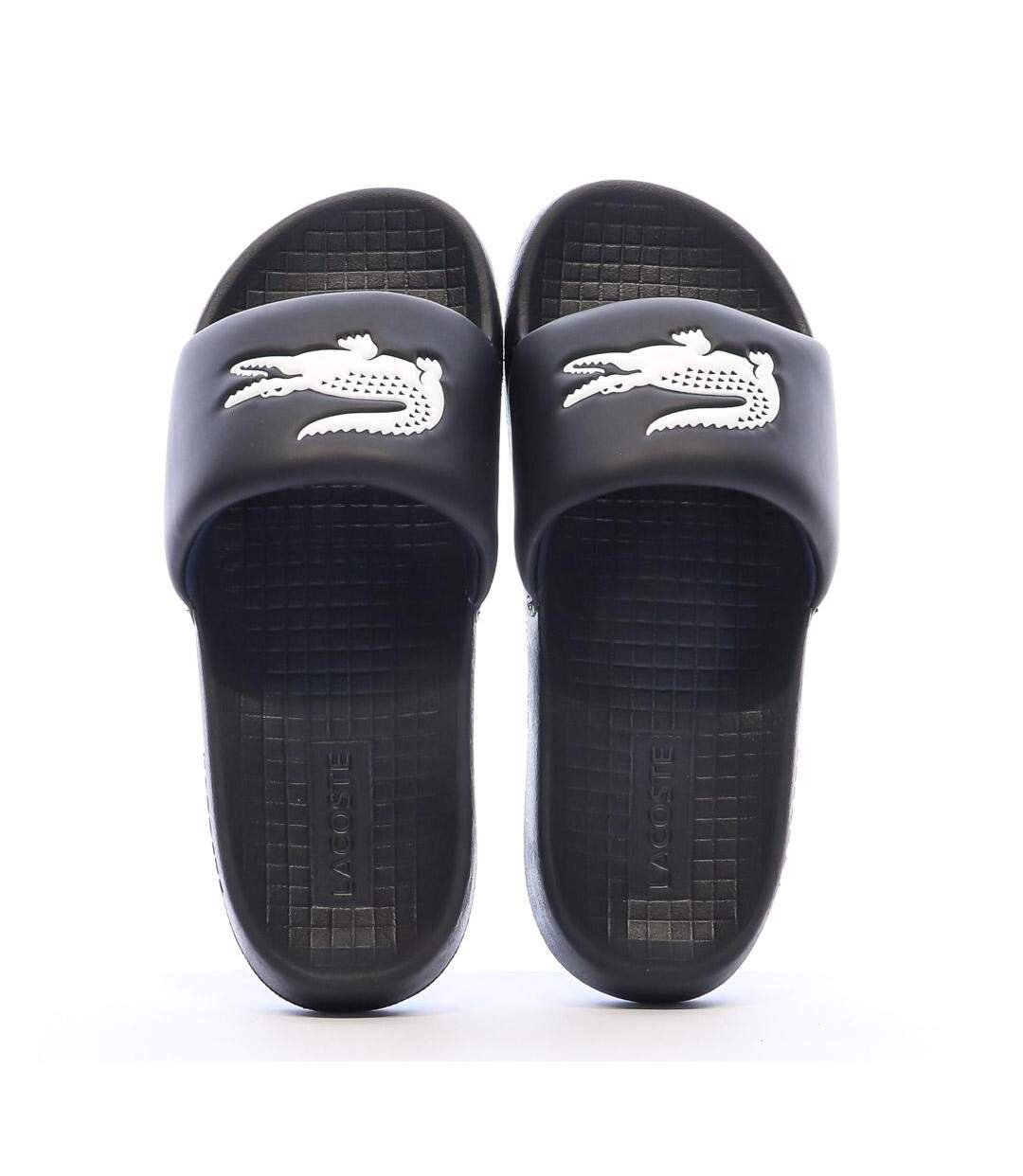 Claquettes Noires Homme Lacoste Serve - 39.5-3