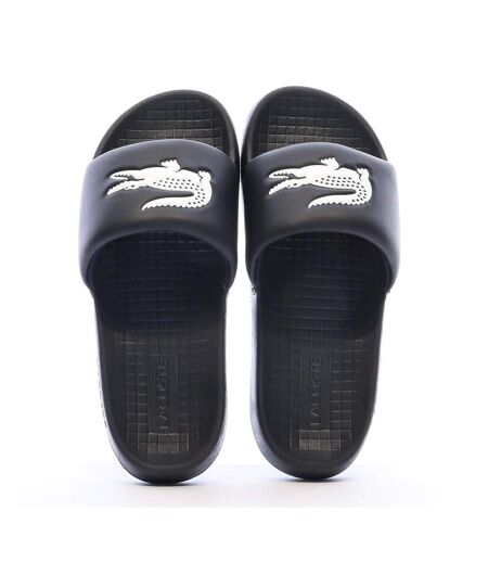 Claquettes Noires Homme Lacoste Serve - 39.5