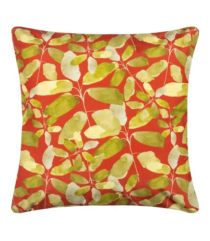 Lorena printed outdoor cushion cover 43cm x 43cm brick Wylder