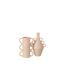 Vase avec Anse Design Vague Pinky Perfect 32cm Rose-2