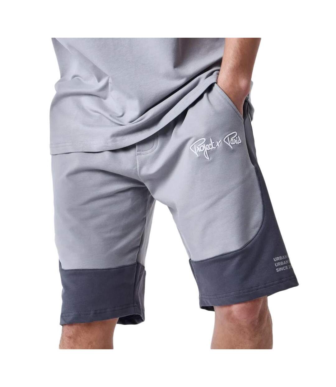 Short Gris Homme Project X Paris 2340023 - L