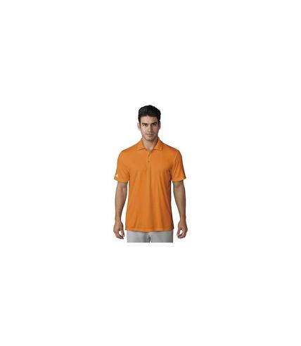 Adidas Mens Performance Polo Shirt (Bright Orange)