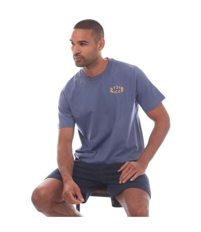 T-shirt Style Logo Tanetta Homme Bleu Nicce
