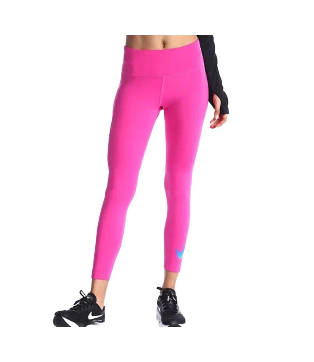 Legging Rose Femme Nike 7/8 Fast W - L-1