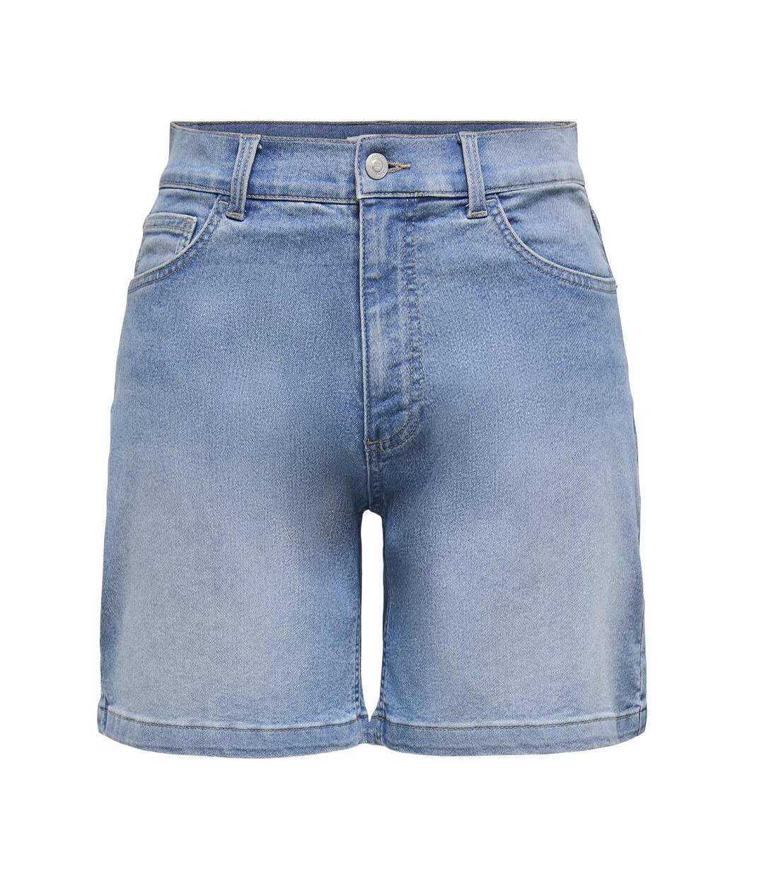 Short bleu clair femme only mia-1