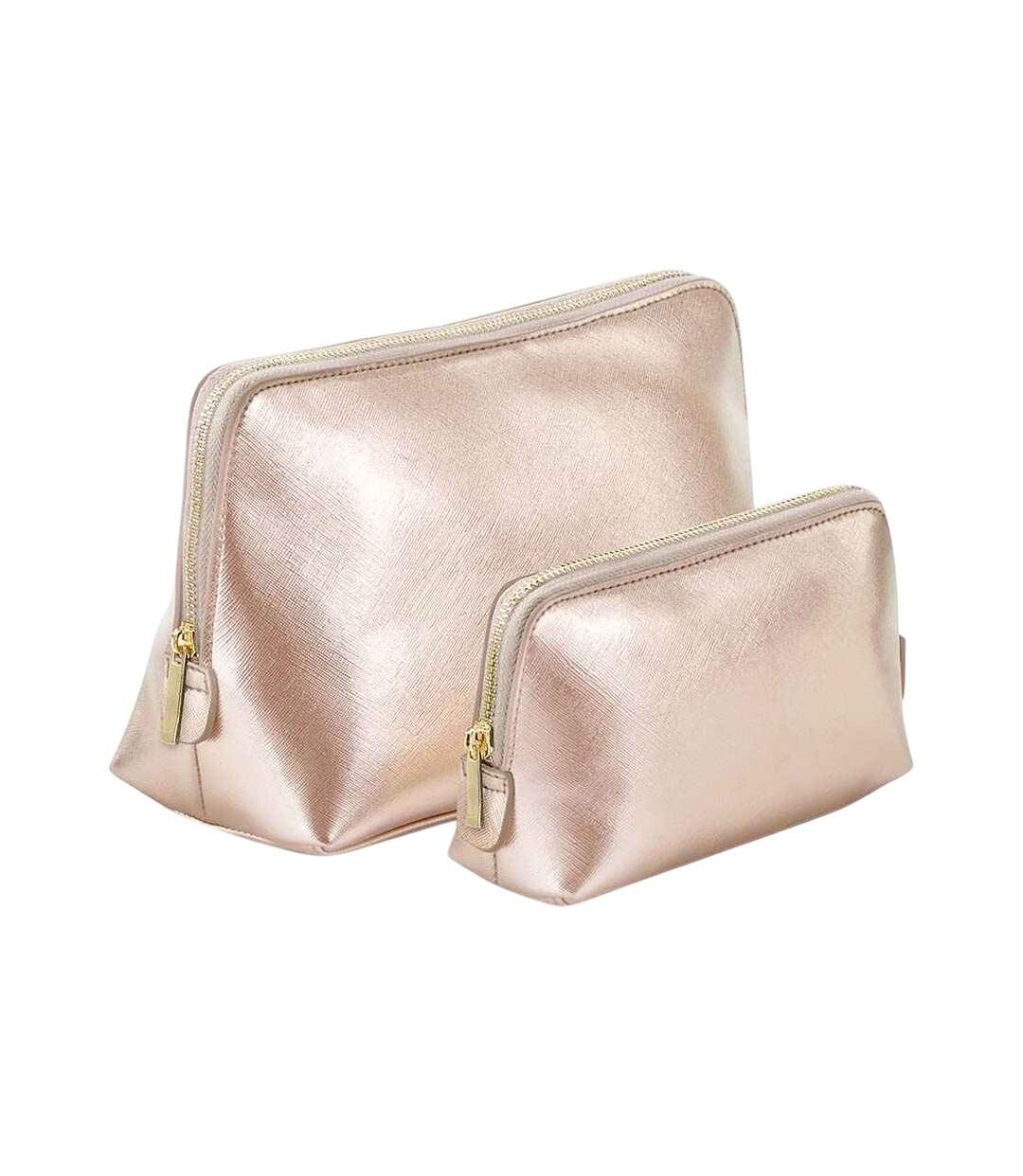 Sac À Accessoires Boutique 16 Cm X 10,3 Cm X 25 Cm Rose Doré Bagbase-2
