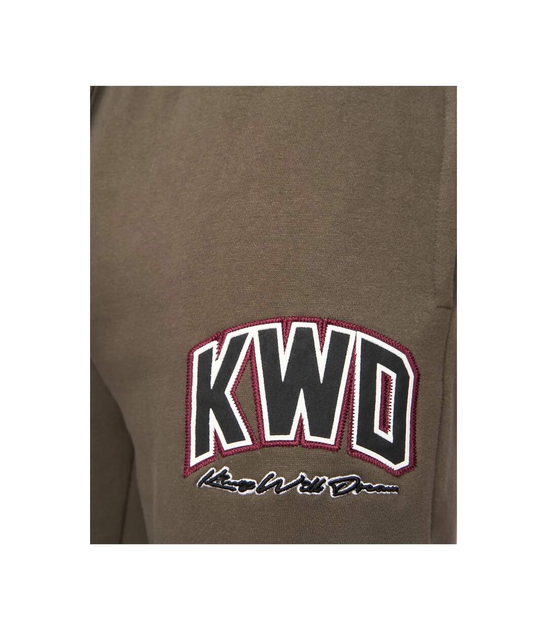 Mens Kingdome Jogging Bottoms Olive Kings Will Dream-4